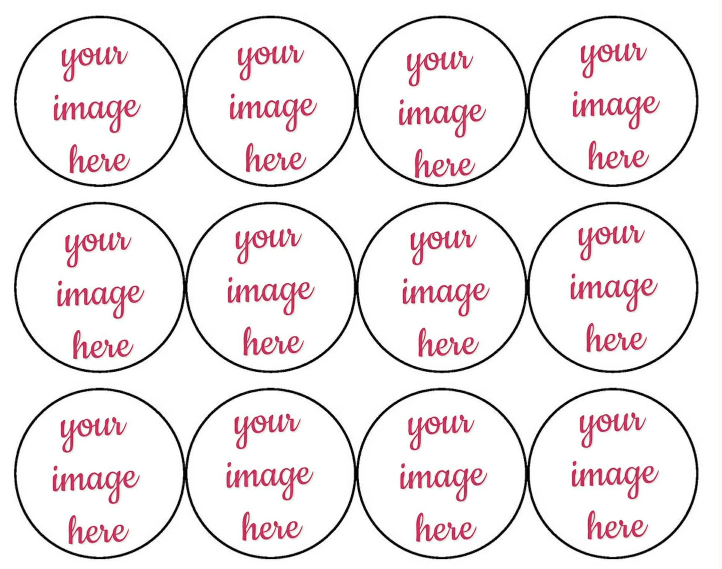 Custom Cupcakes Design