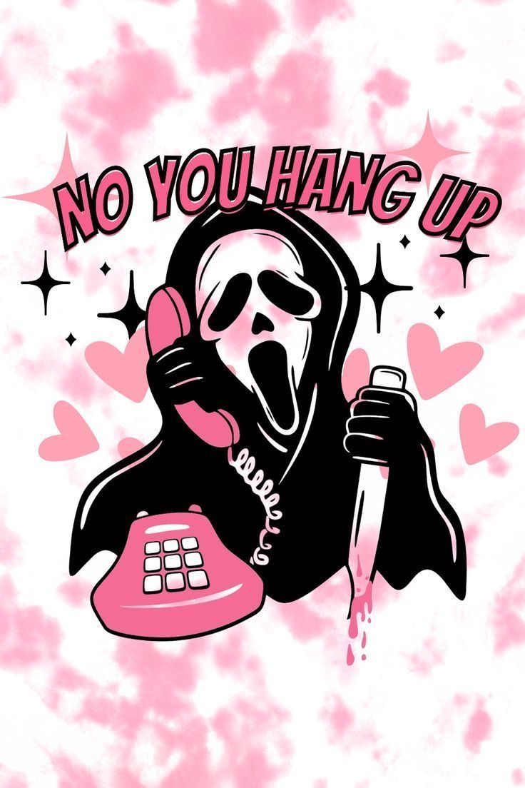 You hang up