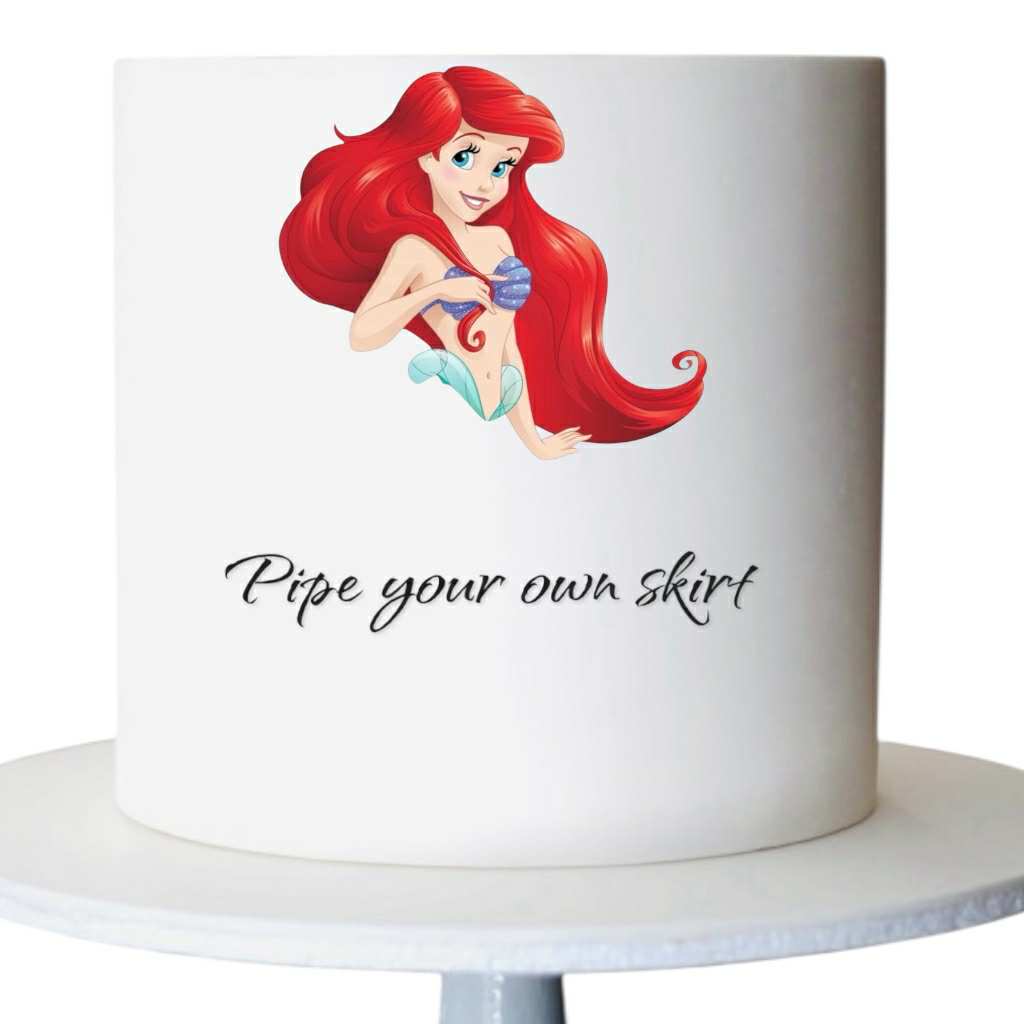 Mermaid Portrait - Edible Impressions