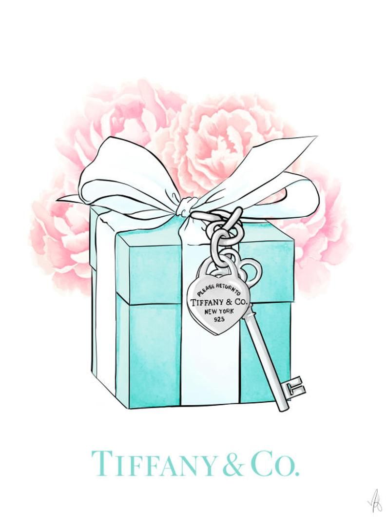 Blue gift box - Edible Impressions