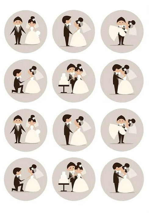 Bride & Groom Collection - Edible Impressions