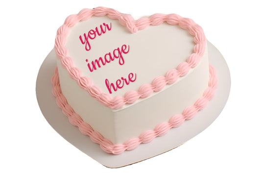 Custom Heart Template - Edible Impressions