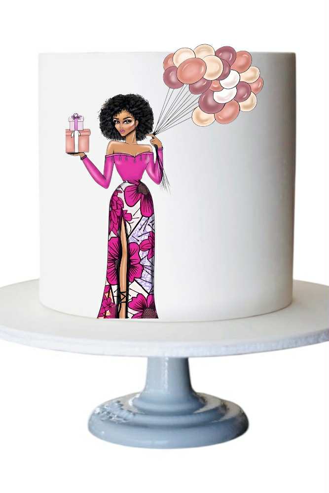 Presents & balloons - Edible Impressions