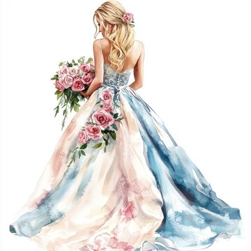 Floral bride