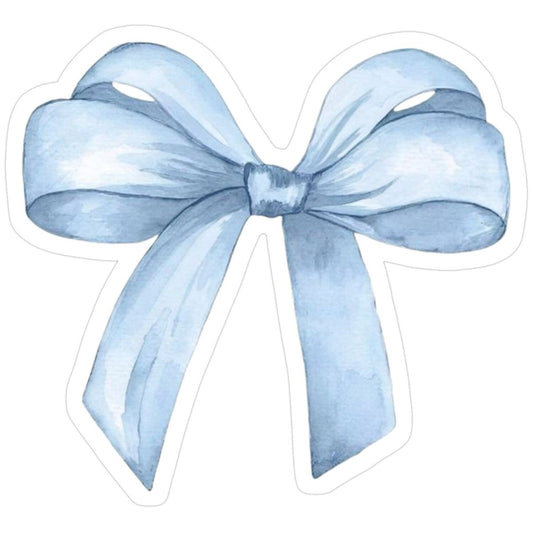 Blue bow