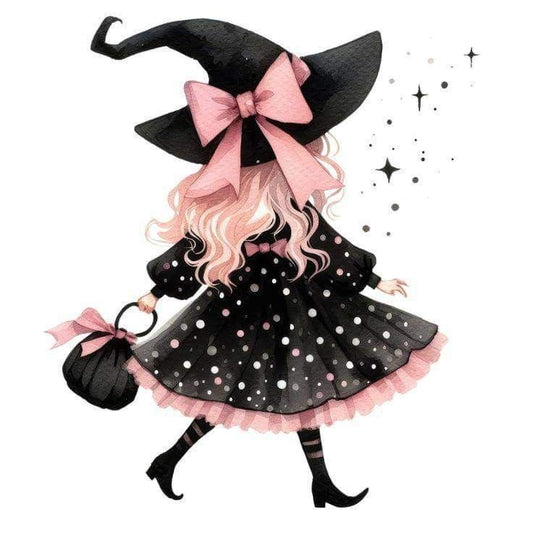 Little girl witch