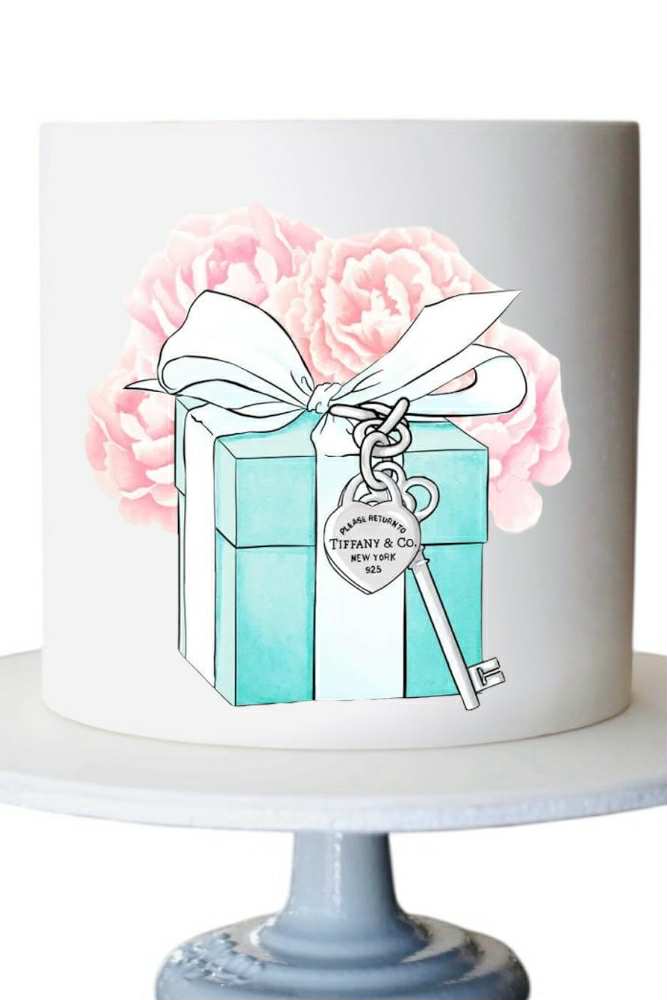 Blue gift box