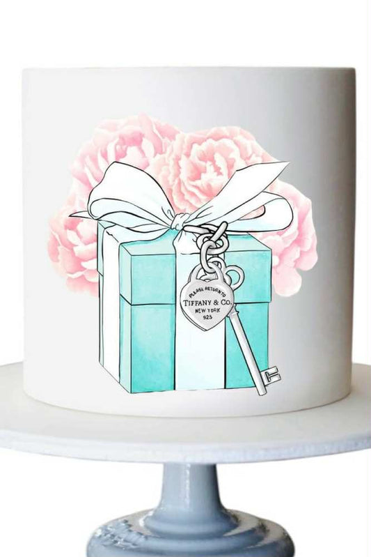 Blue gift box